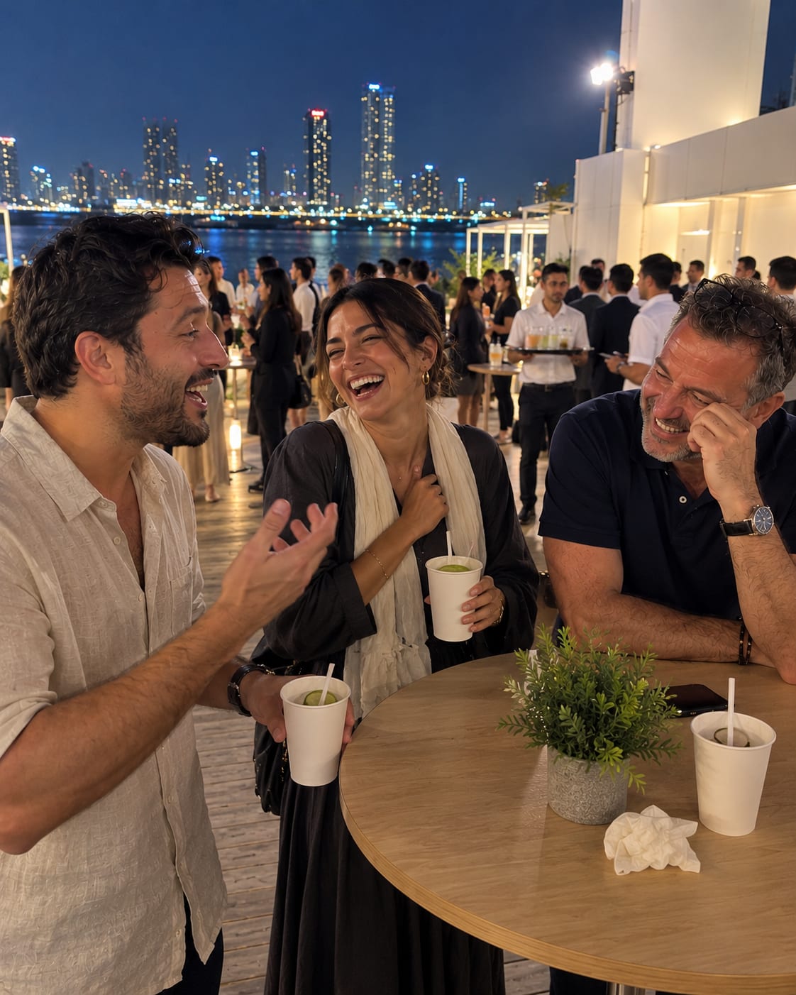 Waterfront brand activation in Dubai
